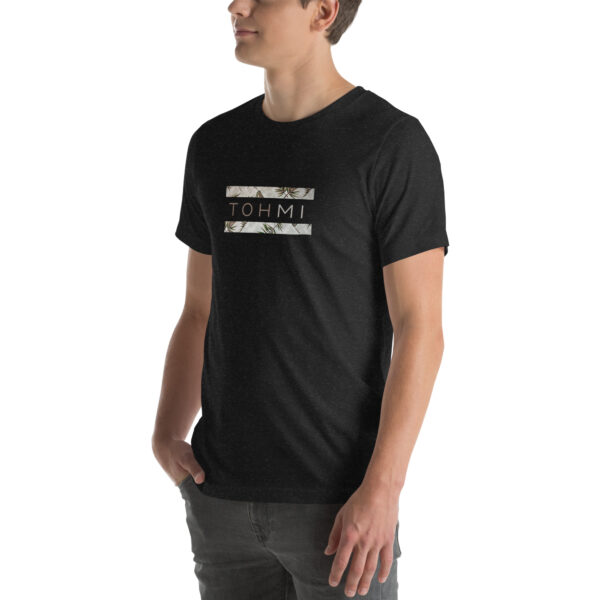 Bamboo Leaves - I M H O T Mirrored Unisex T-Shirt - Image 2