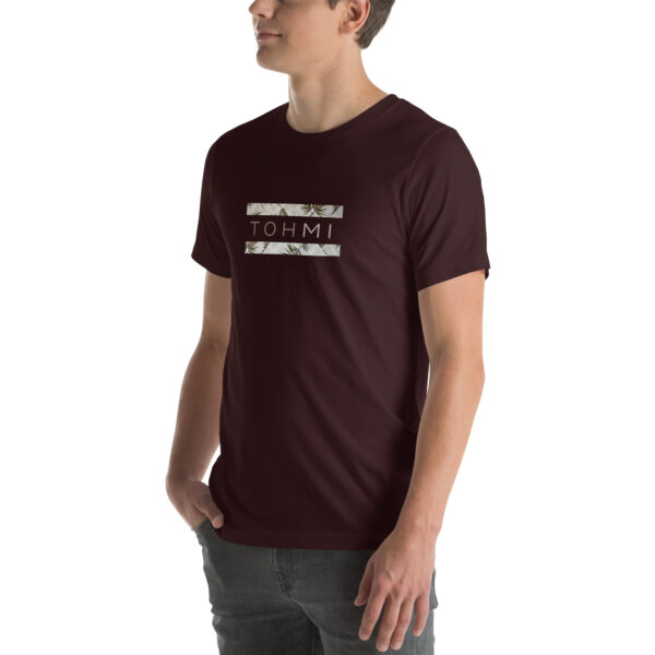 Bamboo Leaves - I M H O T Mirrored Unisex T-Shirt - Image 6