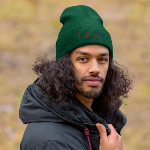 I M H O T Mirrored Cuffed Beanie - Image 9