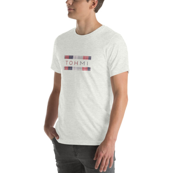 Plaid Print - I M H O T Mirrored Unisex T-Shirt - Image 28