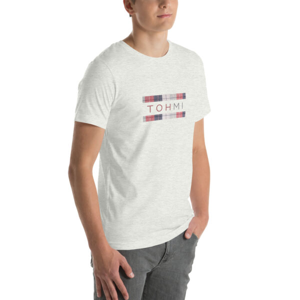 Plaid Print - I M H O T Mirrored Unisex T-Shirt - Image 30