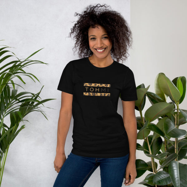 Leopard Print - I M H O T Mirrored Unisex t-shirt - Image 2