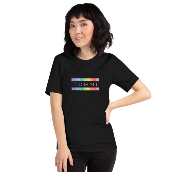 Rainbow Print - I M H O T Mirrored Unisex t-shirt - Image 2