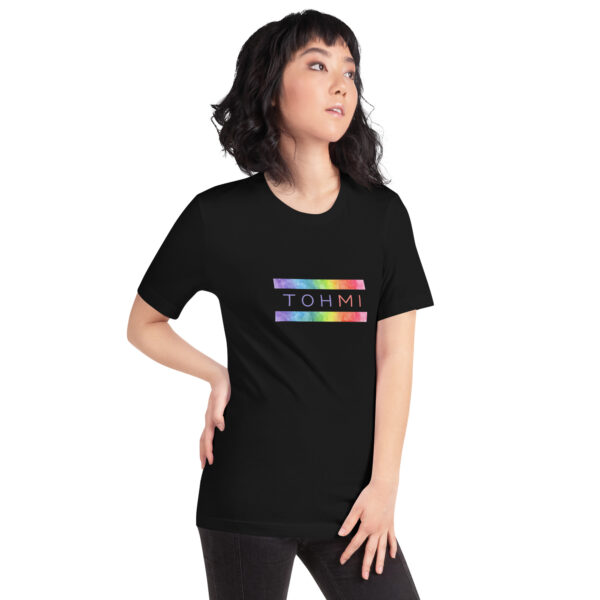 Rainbow Print - I M H O T Mirrored Unisex t-shirt - Image 3
