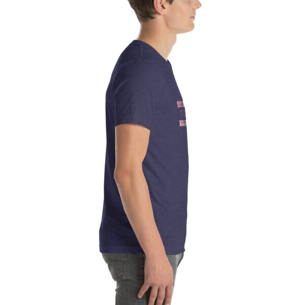 Plaid Print - I M H O T Mirrored Unisex T-Shirt - Image 11