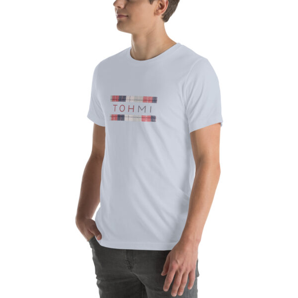 Plaid Print - I M H O T Mirrored Unisex T-Shirt - Image 16