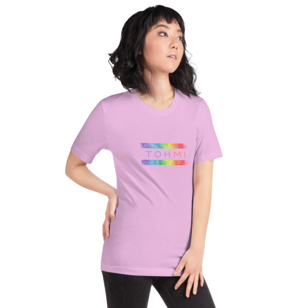 Rainbow Print - I M H O T Mirrored Unisex t-shirt - Image 9
