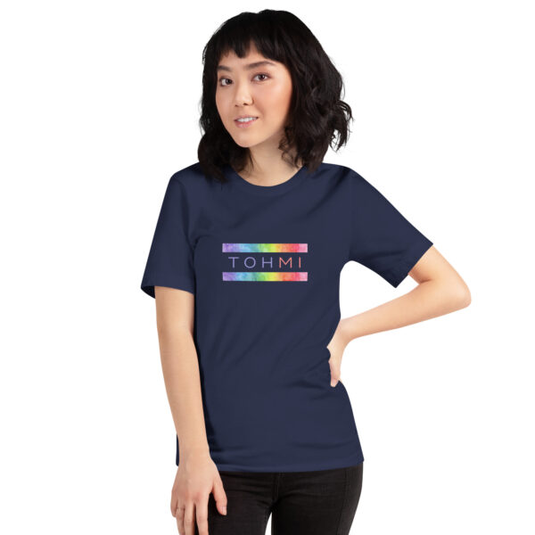 Rainbow Print - I M H O T Mirrored Unisex t-shirt - Image 4
