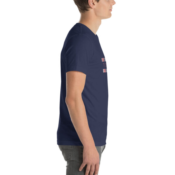 Plaid Print - I M H O T Mirrored Unisex T-Shirt - Image 5