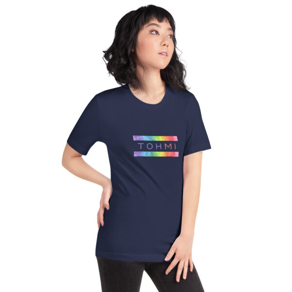 Rainbow Print - I M H O T Mirrored Unisex t-shirt - Image 5