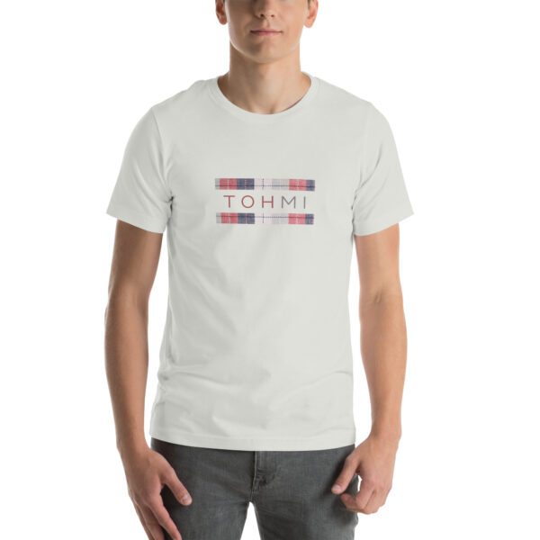 Plaid Print - I M H O T Mirrored Unisex T-Shirt - Image 19