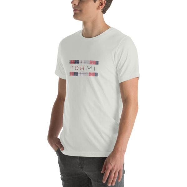 Plaid Print - I M H O T Mirrored Unisex T-Shirt - Image 22