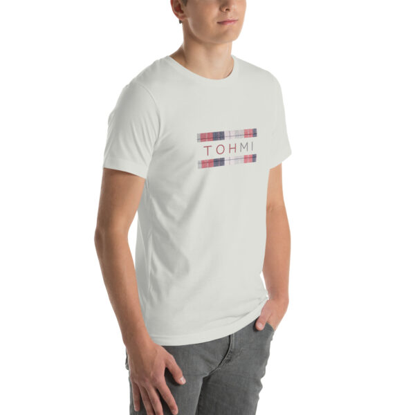 Plaid Print - I M H O T Mirrored Unisex T-Shirt - Image 24