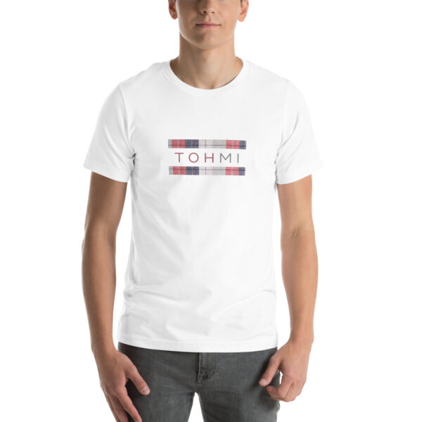Plaid Print - I M H O T Mirrored Unisex T-Shirt - Image 31