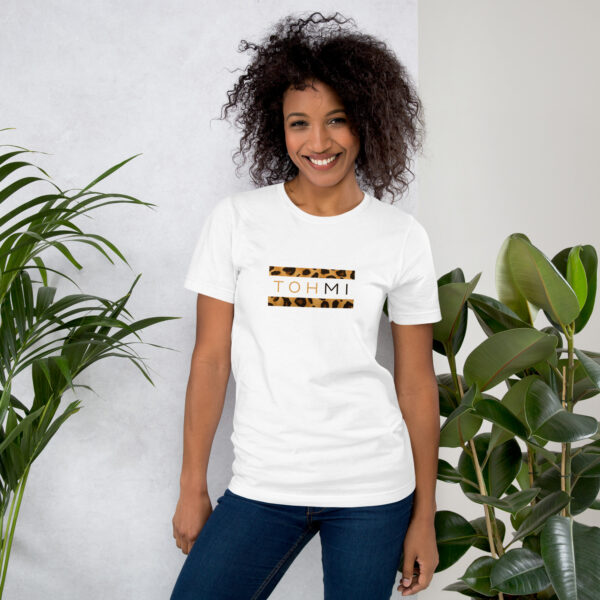 Leopard Print - I M H O T Mirrored Unisex t-shirt