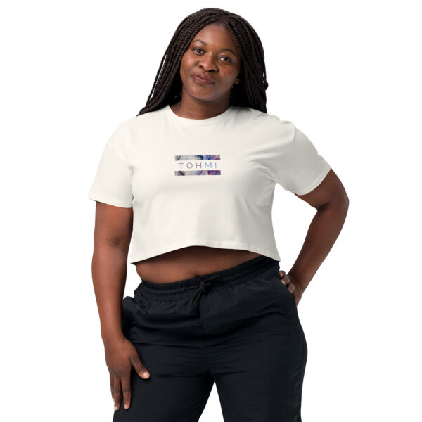 Abstract Artsy - I M H O T Mirrored crop top - Image 4
