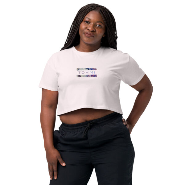 Abstract Artsy - I M H O T Mirrored crop top - Image 3