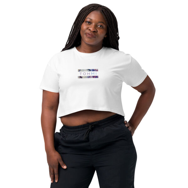 Abstract Artsy - I M H O T Mirrored crop top - Image 5