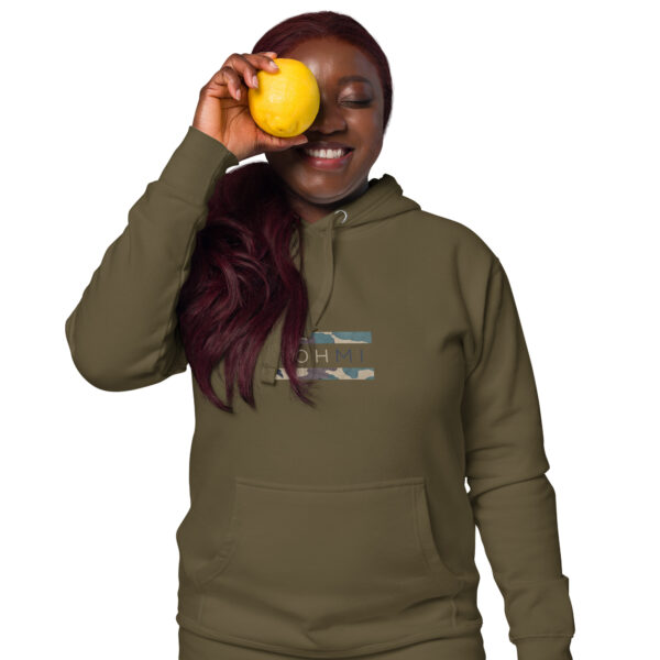 I M H O T by T O H M I - Army Fatigue - Unisex Hoodie - Image 5